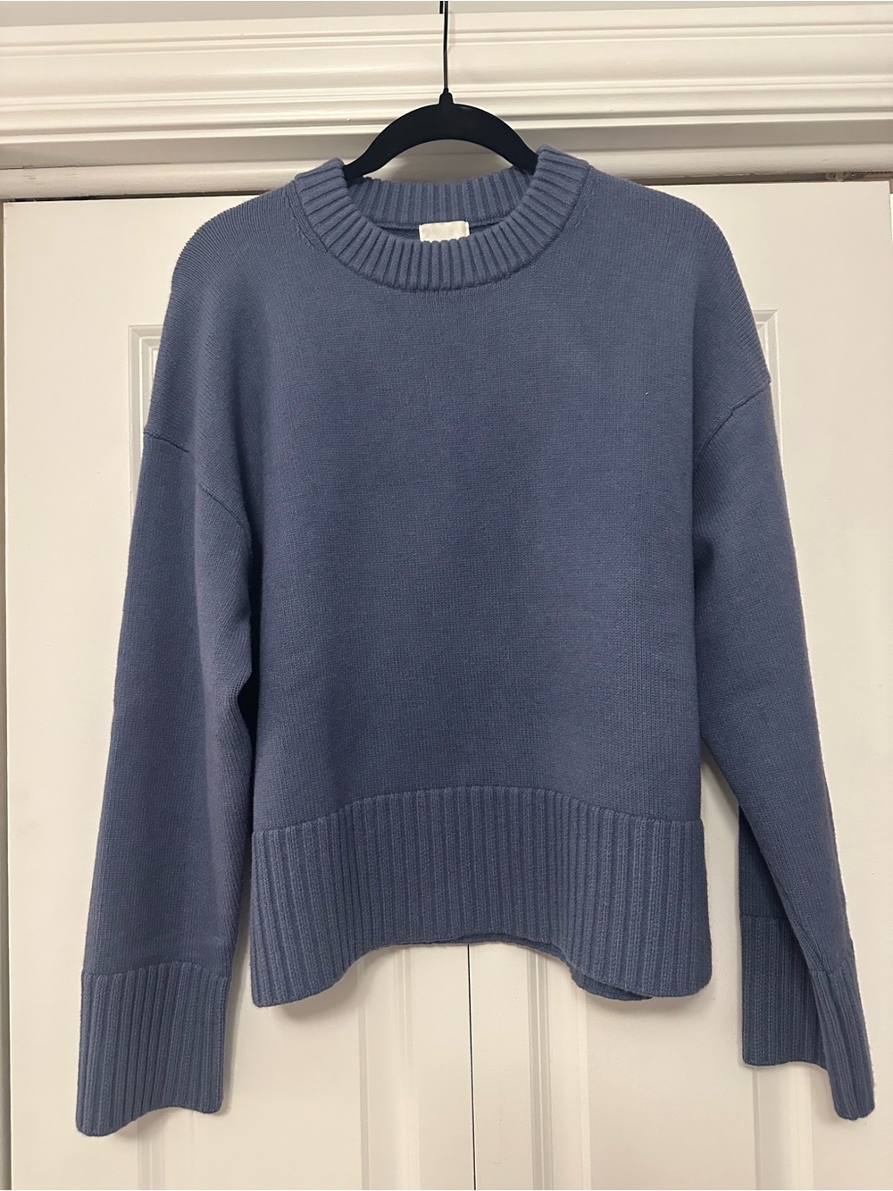 H&M Dusty Blue Crewneck Sweater